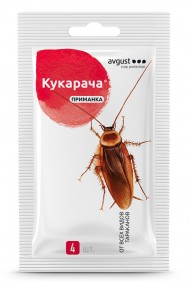 Приманка от тараканов Кукарача (4 шт х 1,5г) Приманка от тараканов Кукарача (4 шт х 1,5г)