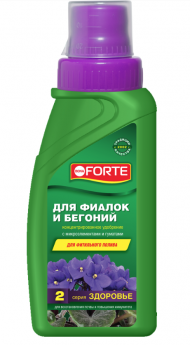 Жидкое комплексное удобрение Bona Forte для фиалок и бегоний (285 мл) Жидкое комплексное удобрение Bona Forte для фиалок и бегоний (285 мл)