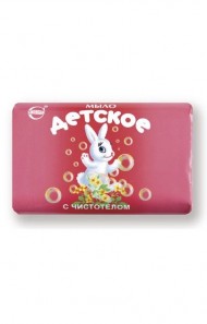 Мыло туалетное детское с чистотелом, 100 г (Свобода)