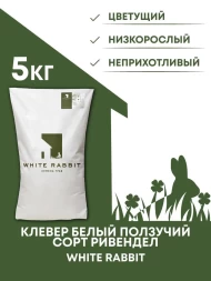 Клевер белый ползучий сорт Ривендел  White Rabbit, 5 кг
